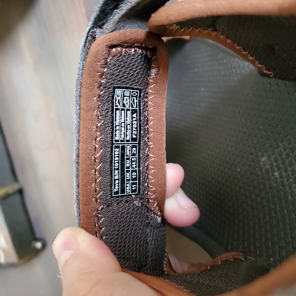 Teva Men's Katavi 2 Hiking Sandal Black Olive Light Trails Mens 11 - Picture 5 of 9